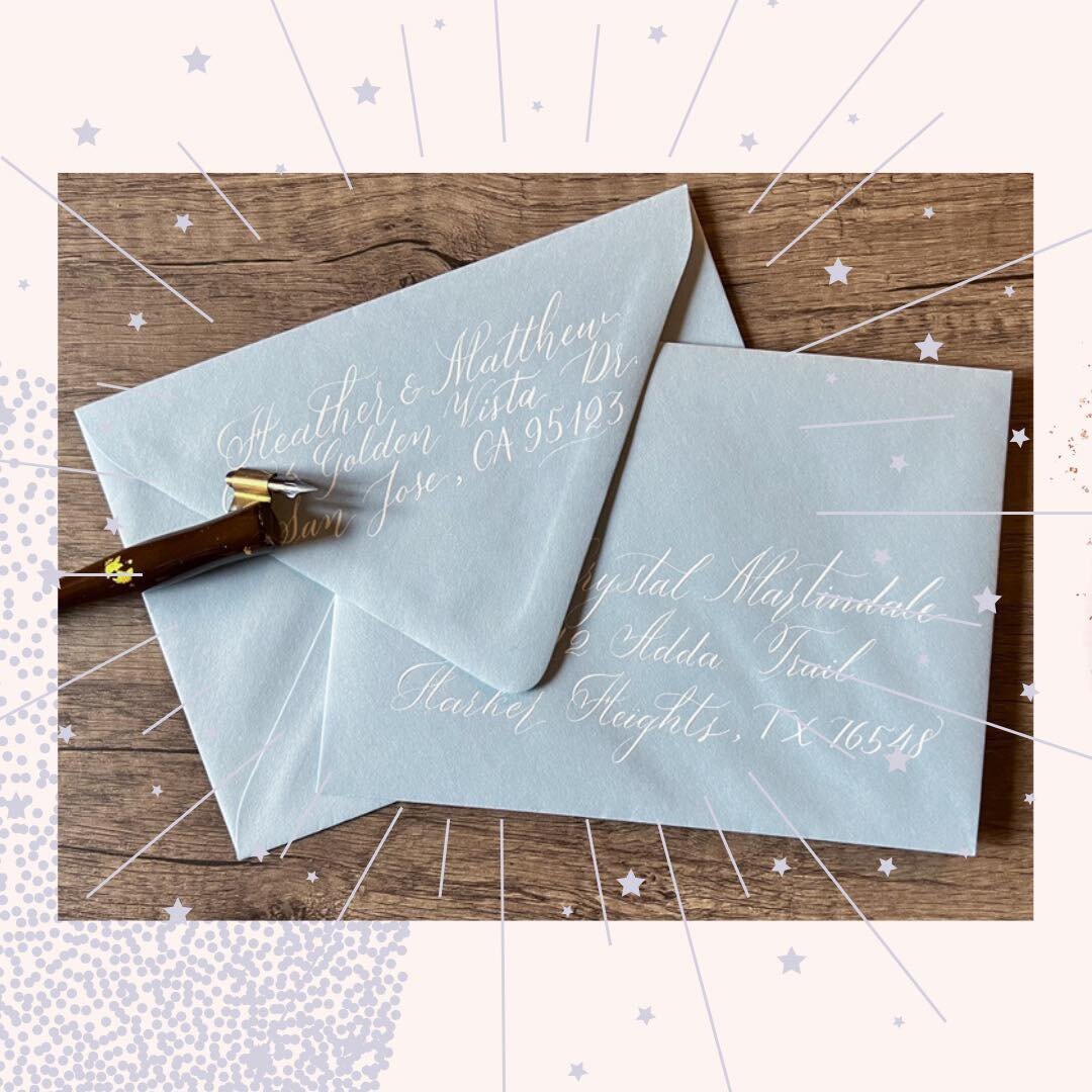 Return address, yes or no??
.
Usually when I do any envelope jobs, it&rsquo;s mainly for guest address. From time to time, I do have clients asked me to do return address as well. Depending on the amount of envelopes they want to do, but usually I wo