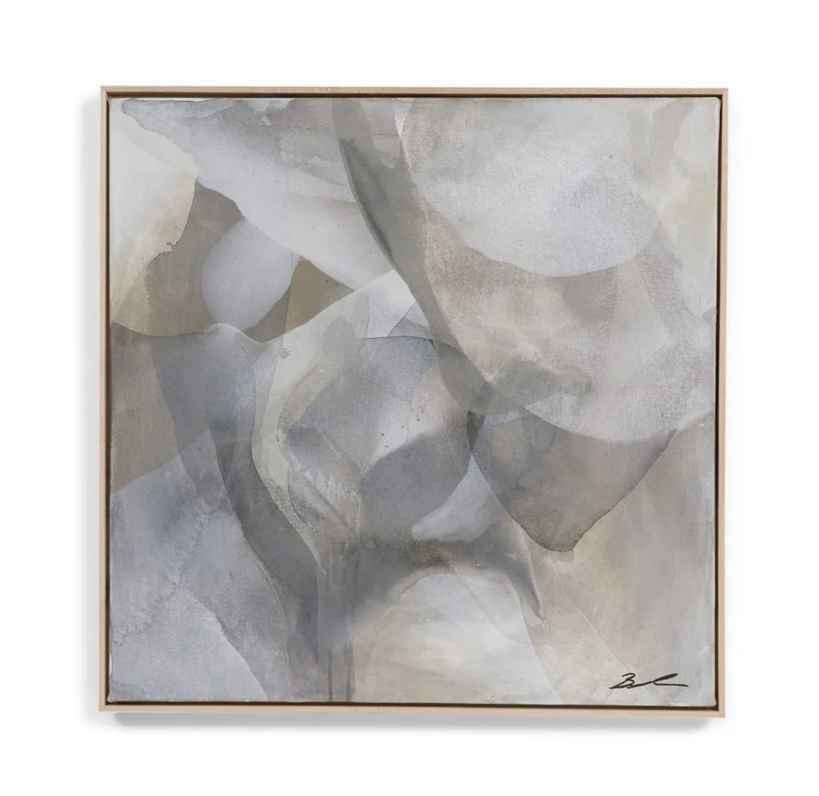 Atmospheric no.28, acrylic on canvas, 30x30 inches, Brittney Ciccone