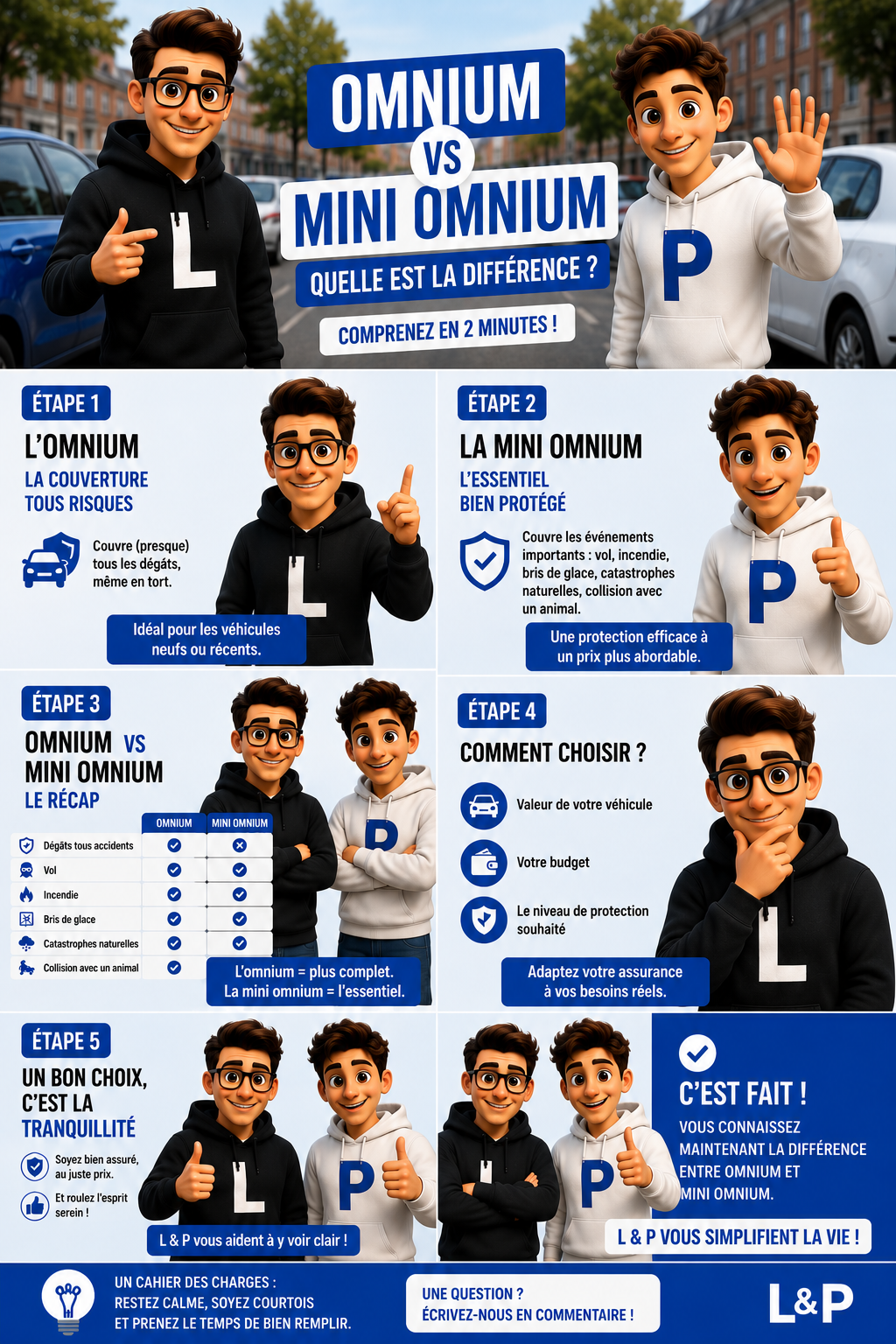 Différence Omnium / Mini Omnium