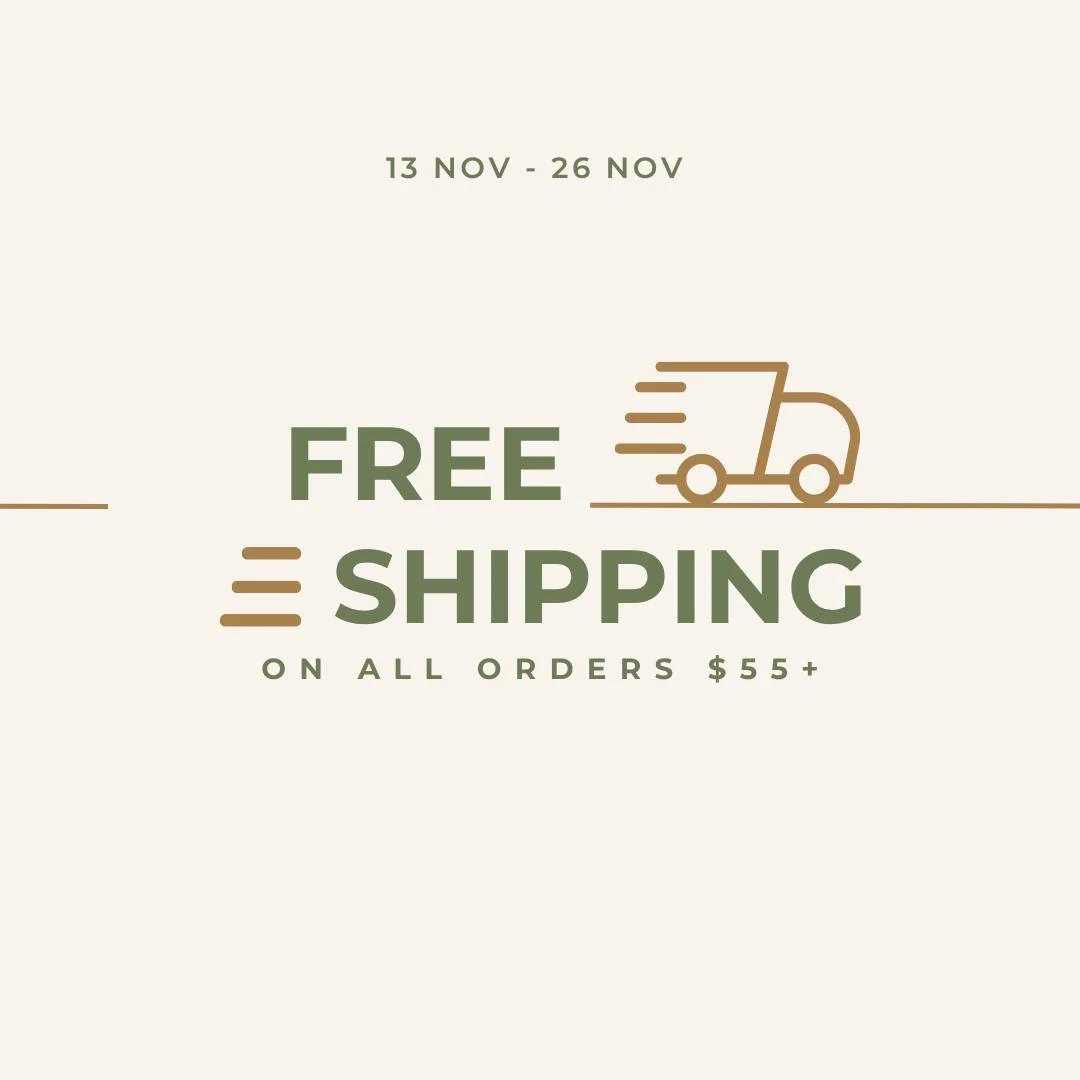 ✨ Start your holiday shopping early + save big! ✨
From 11/13&ndash;11/26, get FREE shipping on all orders $55+ with code SHIPFREE at checkout 🎁

Give the gift of self-care this season &mdash; handmade, sustainable, and made with love 🌿💛

#FastingH