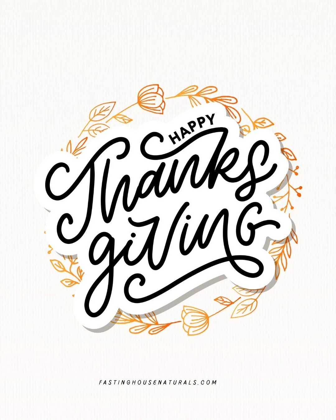 Happy Thanksgiving, eco fam. 🍂🤎

Sitting here reflecting on this little business that started with a dream, a kitchen counter, and a whole lot of heart&mdash;and I&rsquo;m overwhelmed with gratitude.

Your support keeps FastingHouse alive, growing,