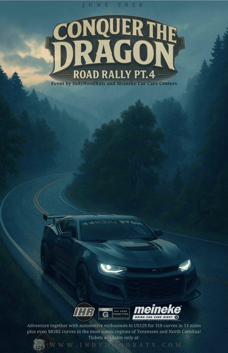 Dragon Racing Rally IHR's Conquer the Dragon Road Rally — IndyHoodRats