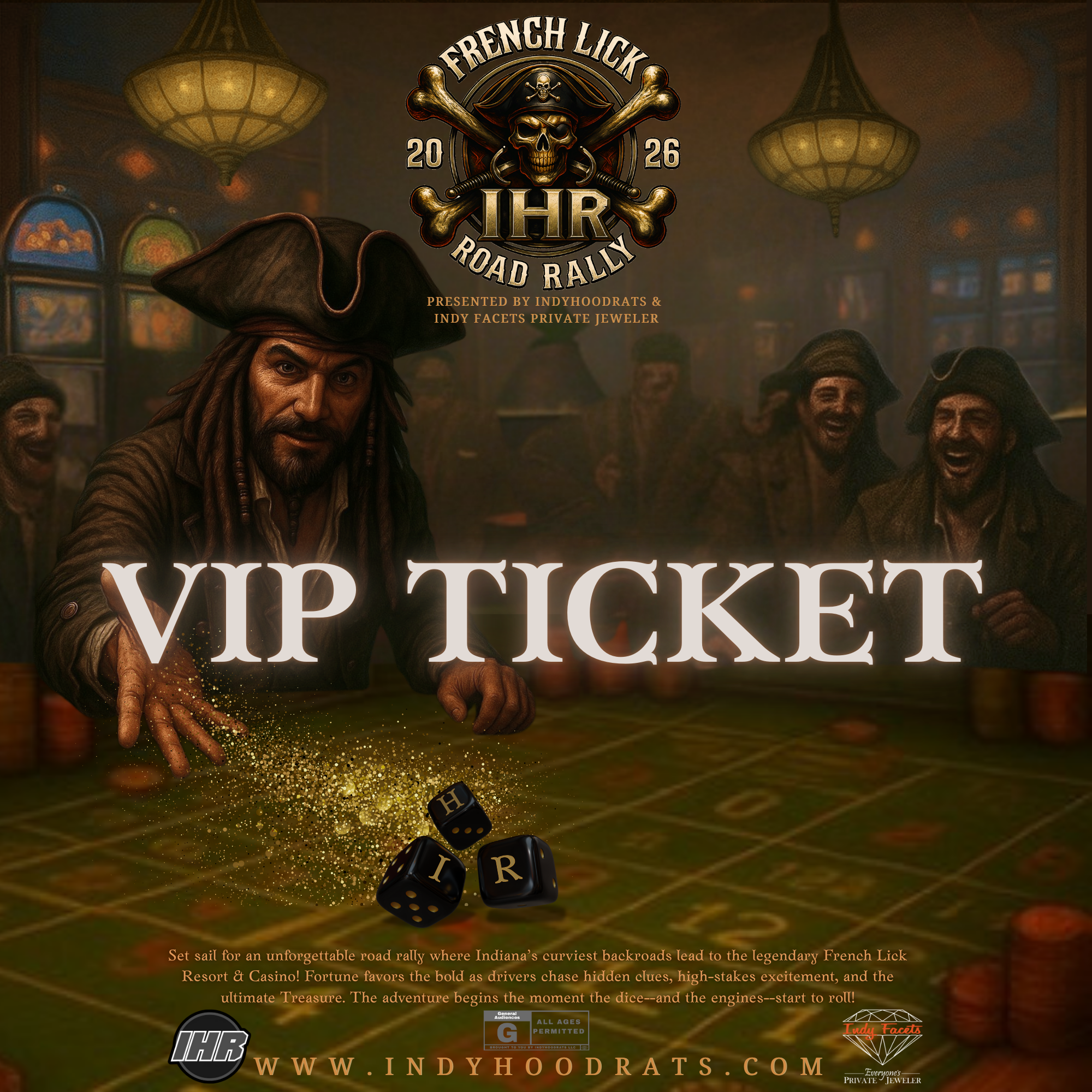 VIP Package French Lick Road Rally