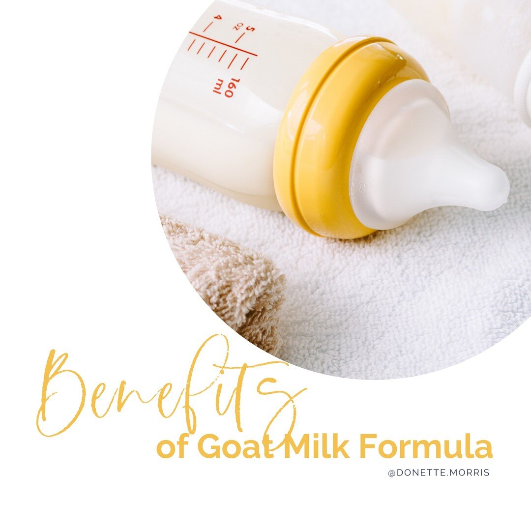 Have you considered Goat Milk Formula for your baby? 🐐 

Swipe to see all the benefits it provides. 🍼
.
.
.
.
.
#careunconditionally #doctorofnaturopathy #goatmilk #babytips #babynutrition