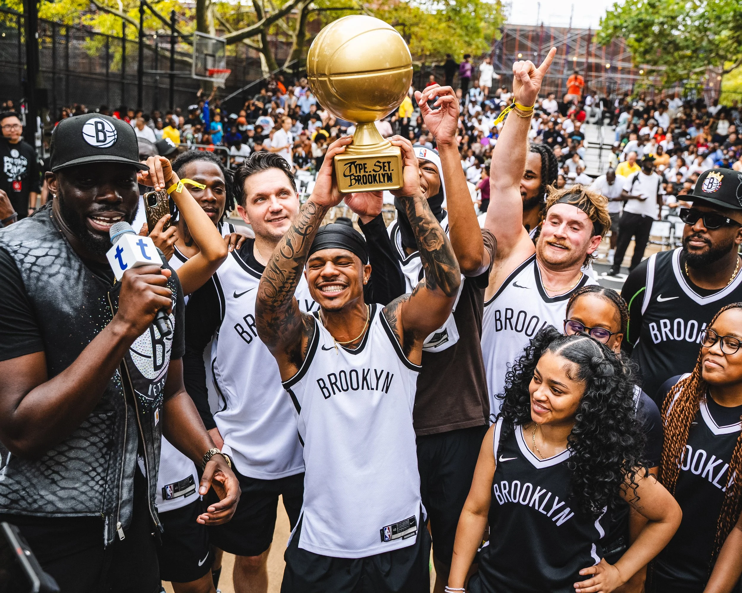 Brooklyn Nets x Type Set "Practice in the Park"