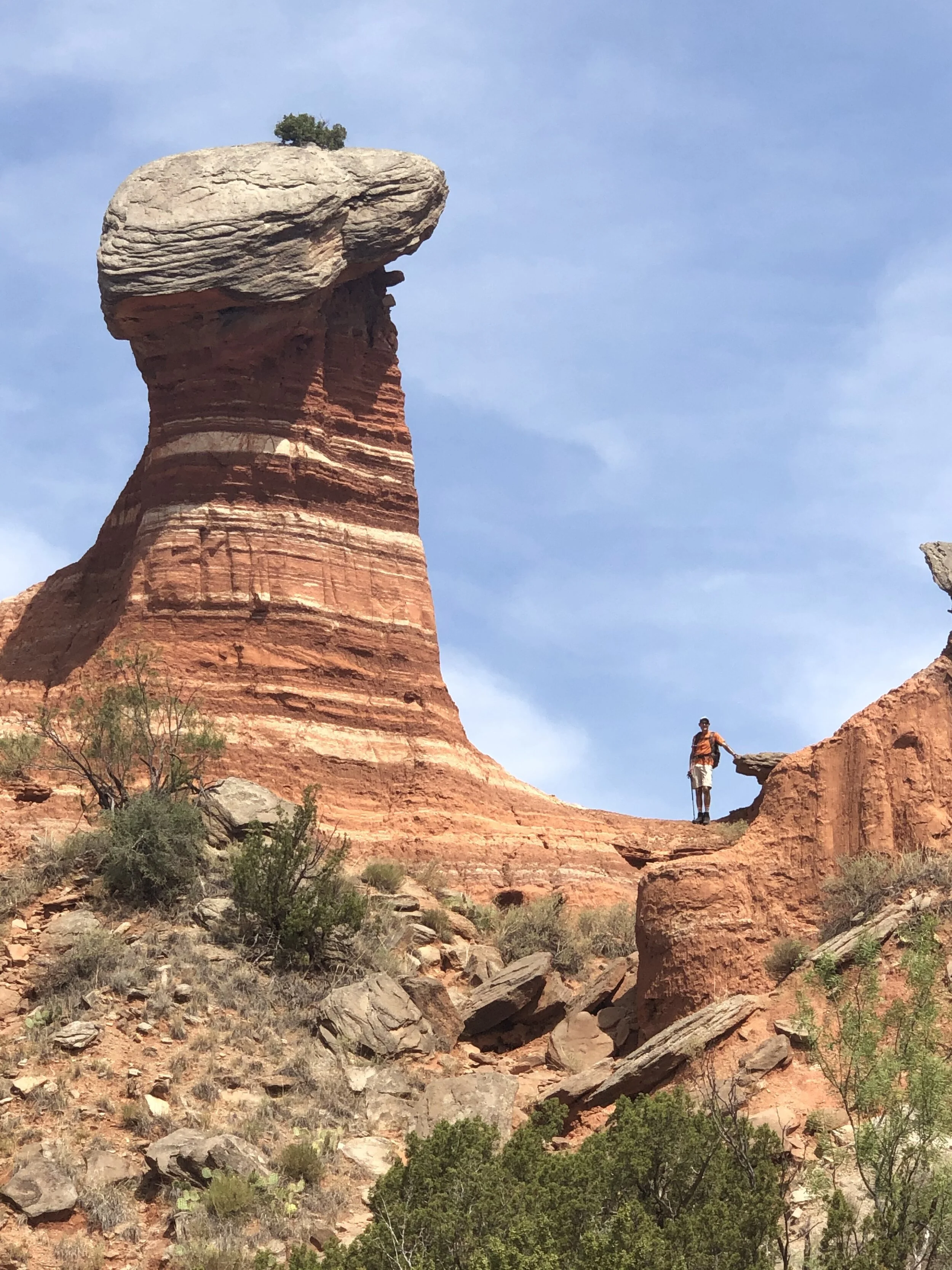 Palo Duro Canyon - Eric (up high!)