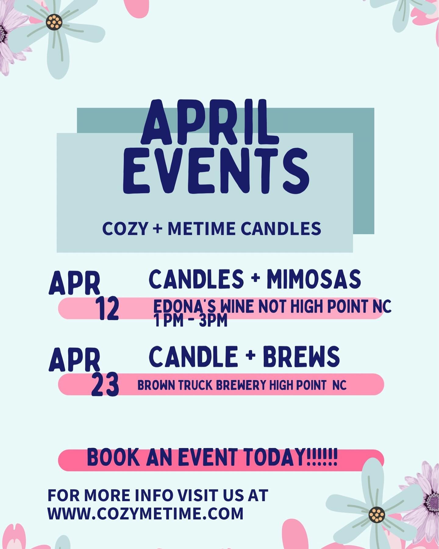 Check out April Events! Grab tickets on Eventbrite #highpointfurnituremarket  #highpointnc #highpointdiscovered