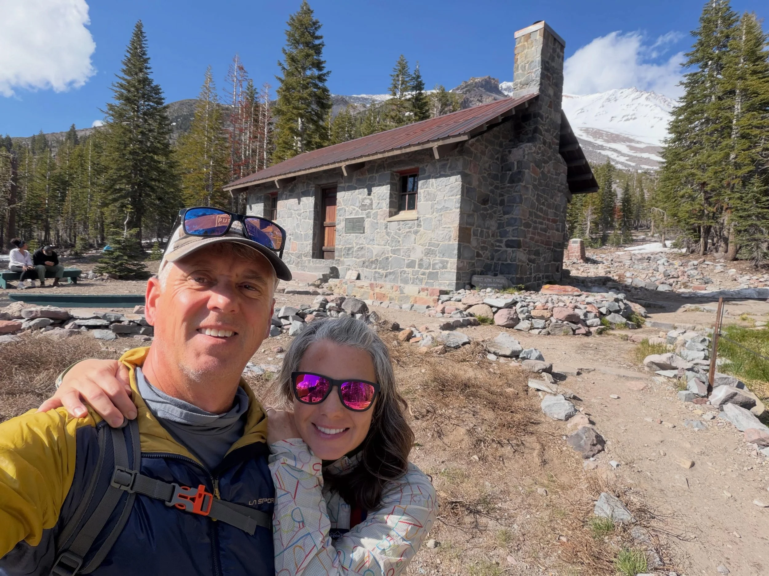 Today&rsquo;s adventure took us up to Horse Camp on Mt. Shasta. The company has mattered more the last 28 years than the destination💗
Beautiful day!

#beautifulplacetolive #tylerclifford #lovemtshasta