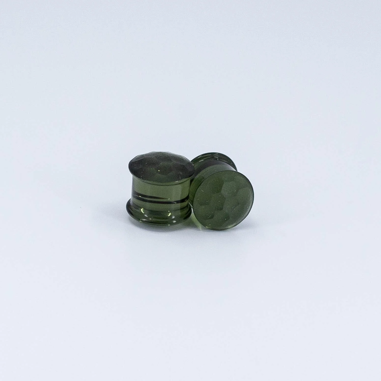 Martele Plug Pair Smoke - Glass - 00g - Plug - Gorilla Glass