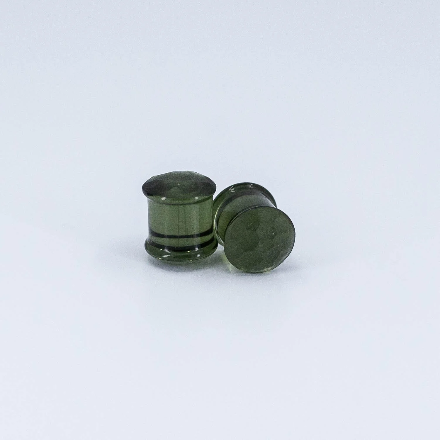 Martele Plug Pair Smoke - Glass - 0g - Plug - Gorilla Glass