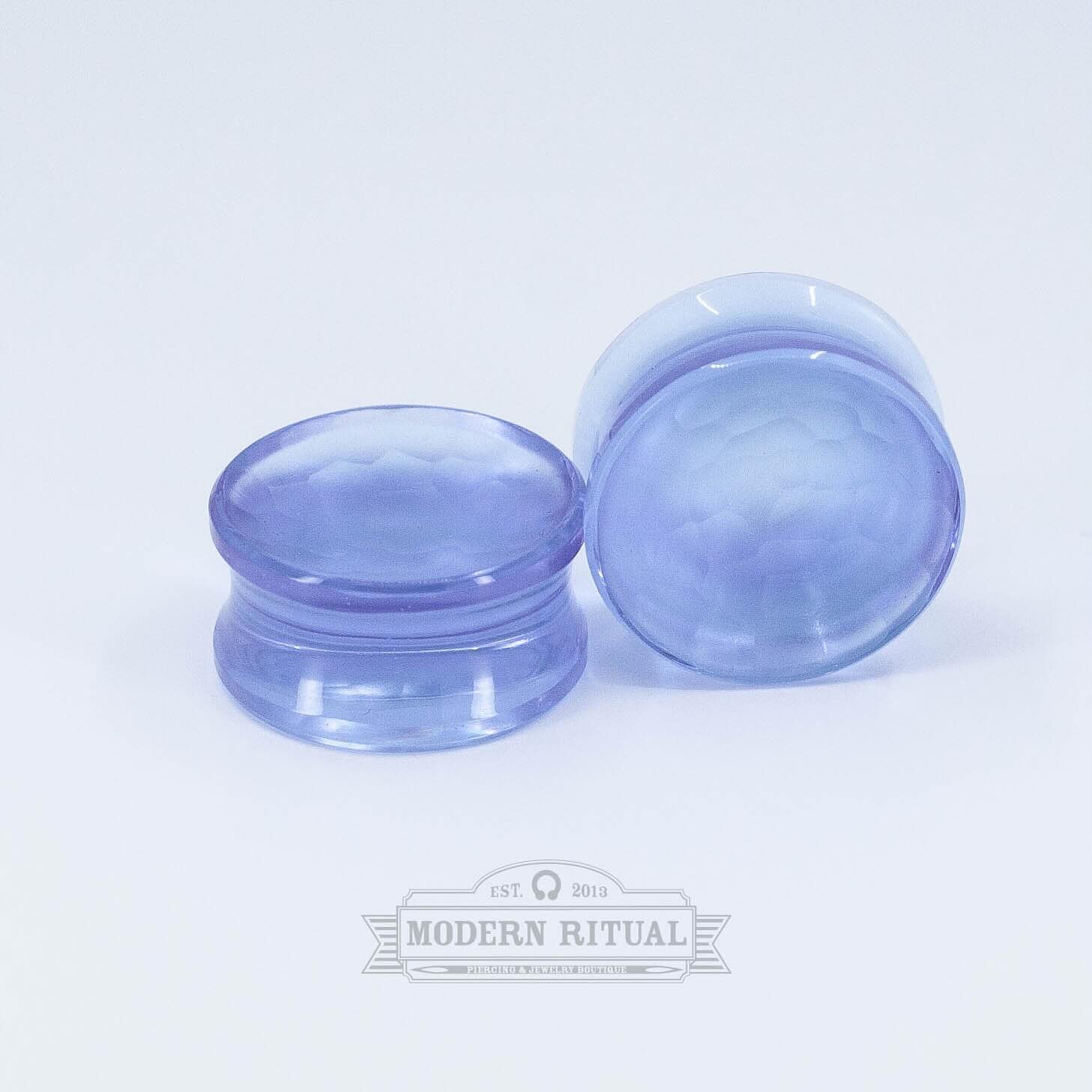 Pick up some Lavender Concave Martele Plugs from @gorillaglass to go with your outfit for Easter Sunday! @pins.x.needles is in the shop through Wednesday and we&rsquo;re open till 7pm so stop in soon!