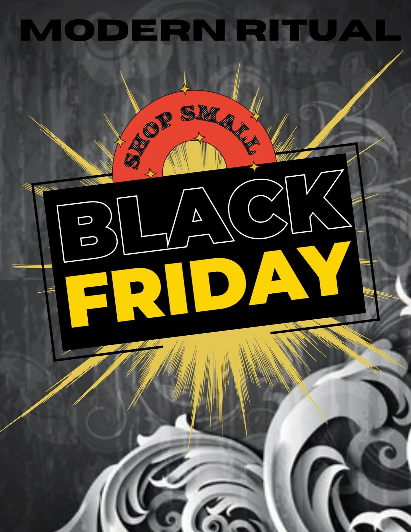 🚨sales, sales, sales!🚨
For Black Friday and Small Business Saturday only, we will be running three different deals! 
-20% off of any in-stock gold (available online using code BFSBS25)
-Add $20 to any $100 gift card purchase (in store only)
-50% of