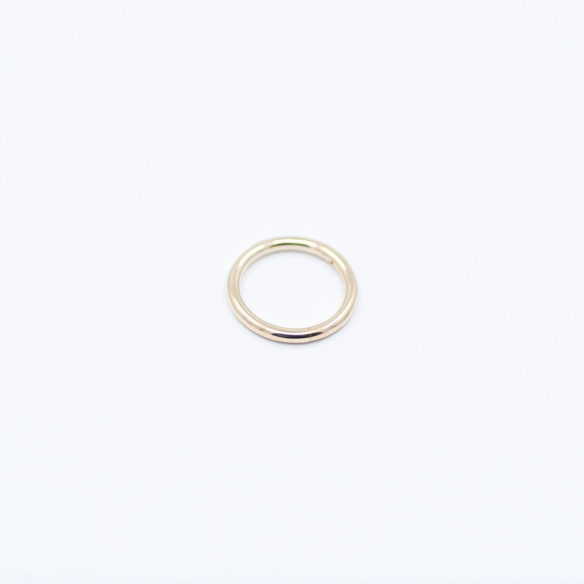 Seam Ring Clicker - 14k Rose Gold - 18g - 3/8" - Clicker - Ember