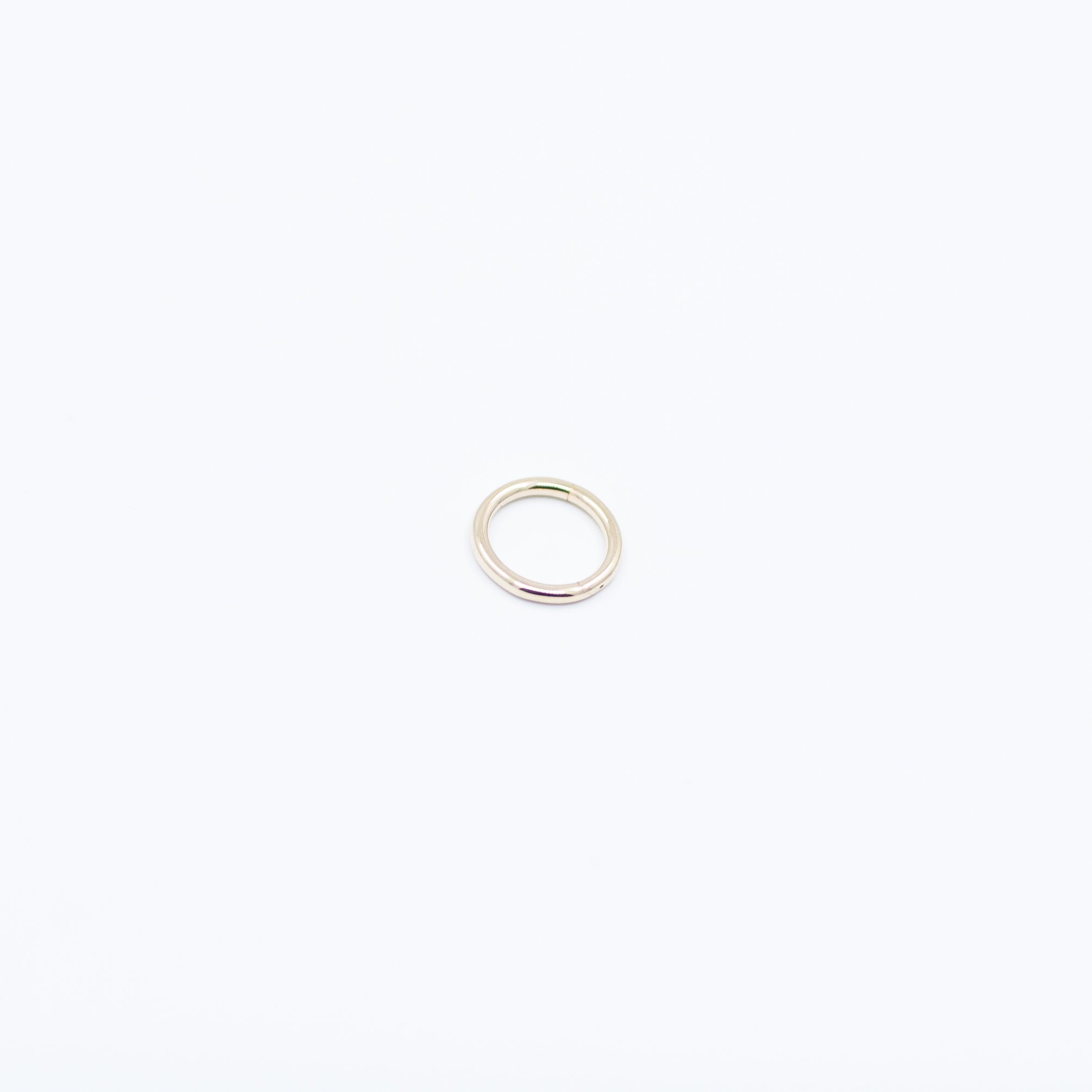 Seam Ring Clicker - 14k Yellow Gold - 18g - 1/4" - Clicker - Ember
