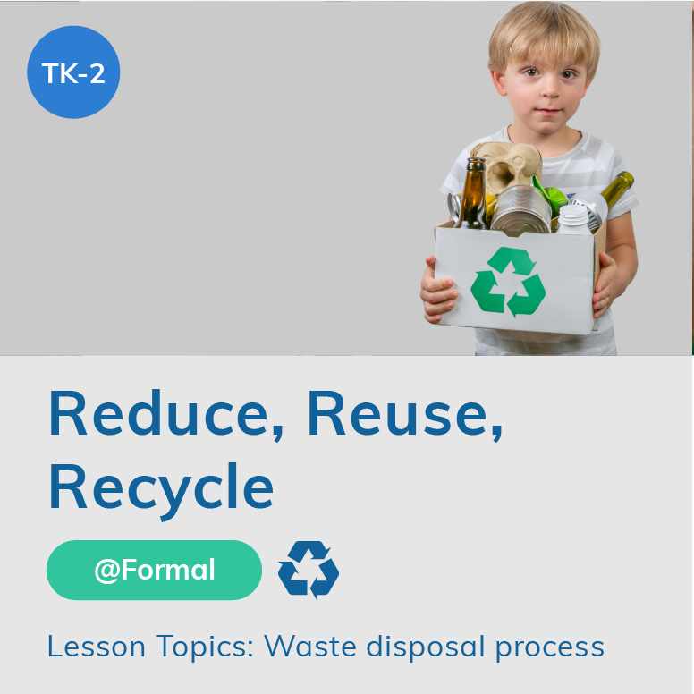 Reduce, Reuse, Recycle