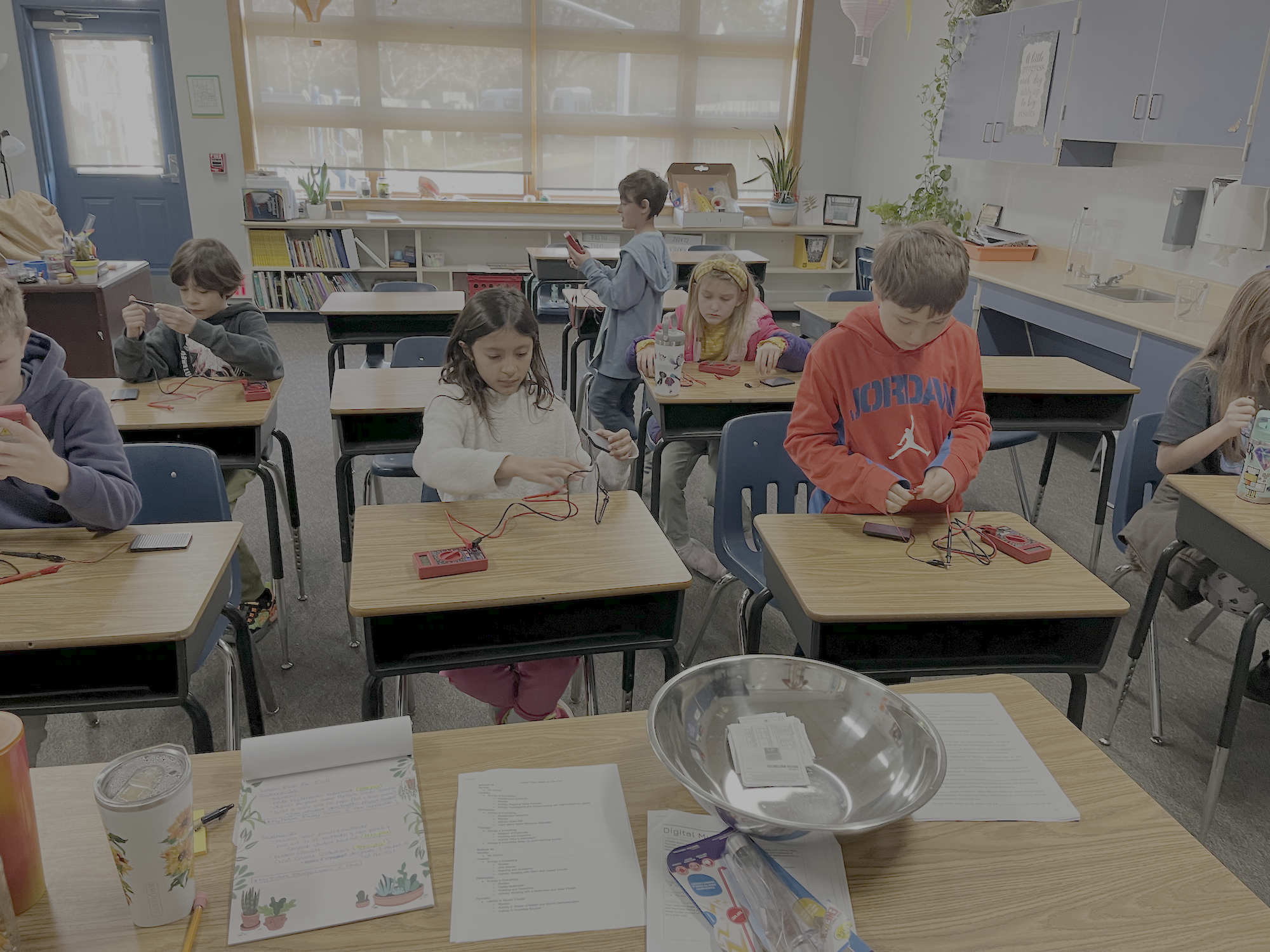 Students learn about circuitry in our Digital Multimeter lesson