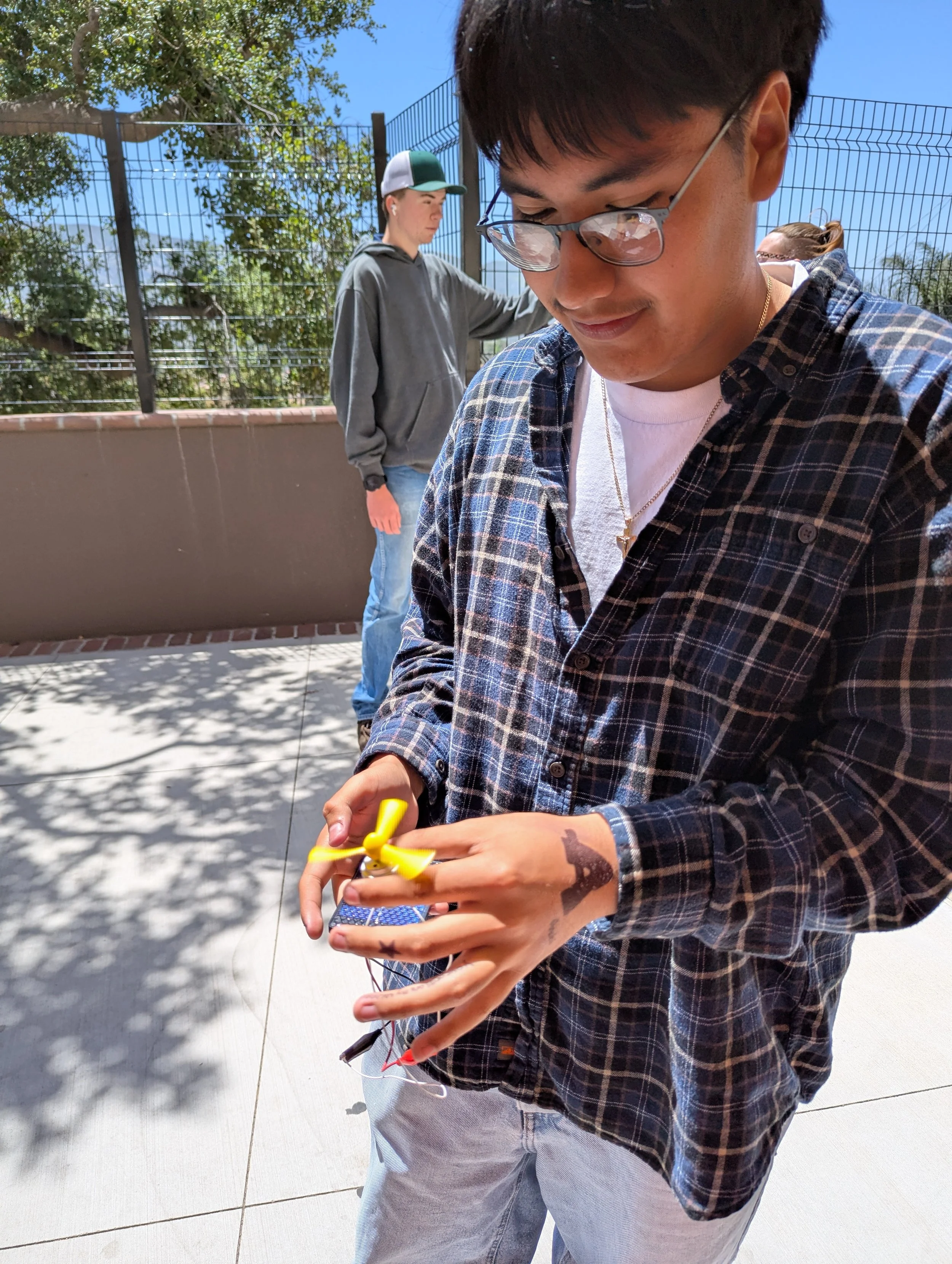 Students learn about renewable resources with our "Solar Master Plan" lesson