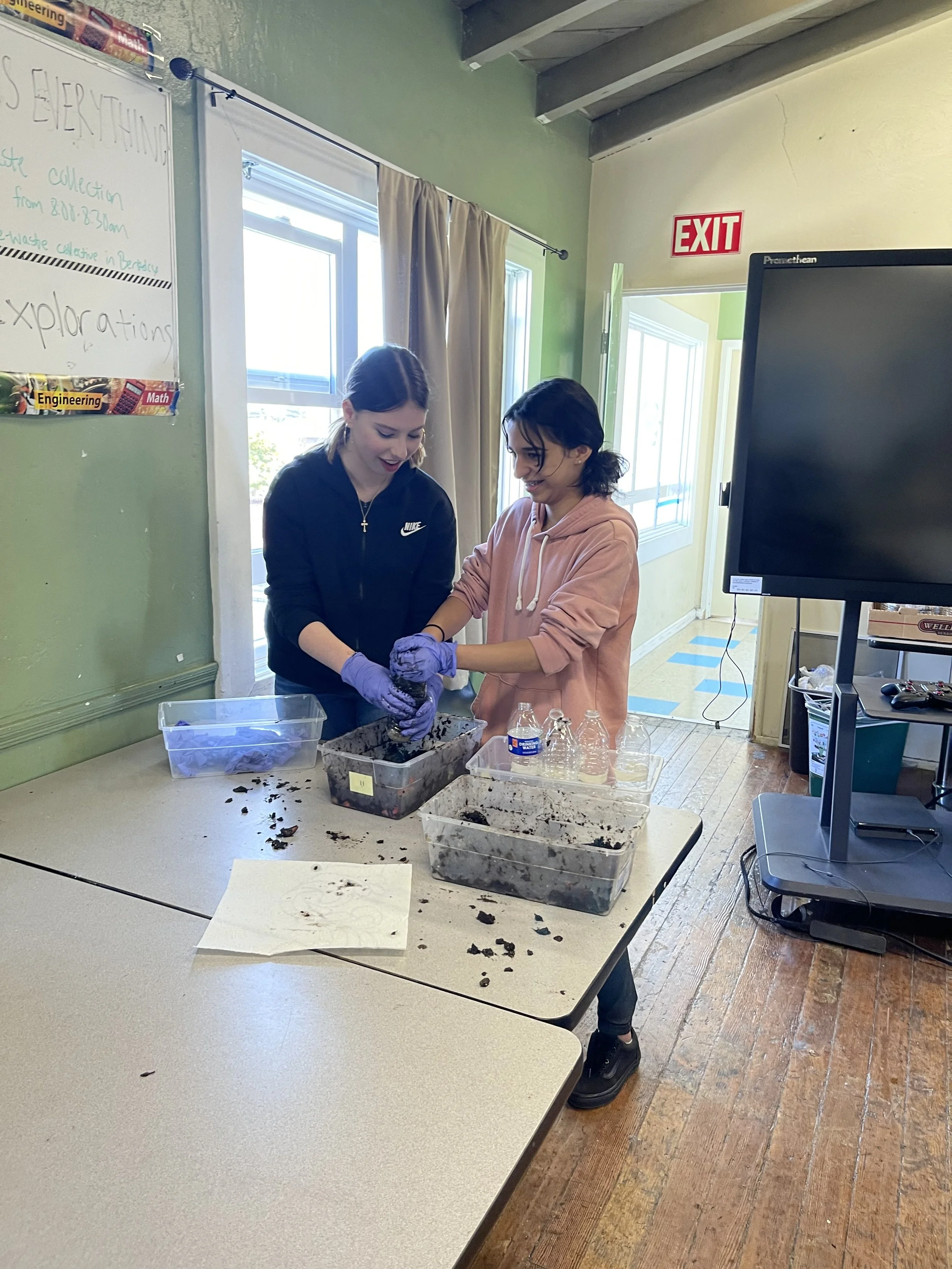 Students get hands on with our "Methane in the Making" lesson to learn about nonrenewable resources