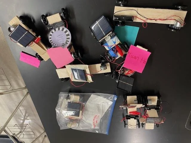 Solar cars teach students about electrification in our "EV & You" lesson