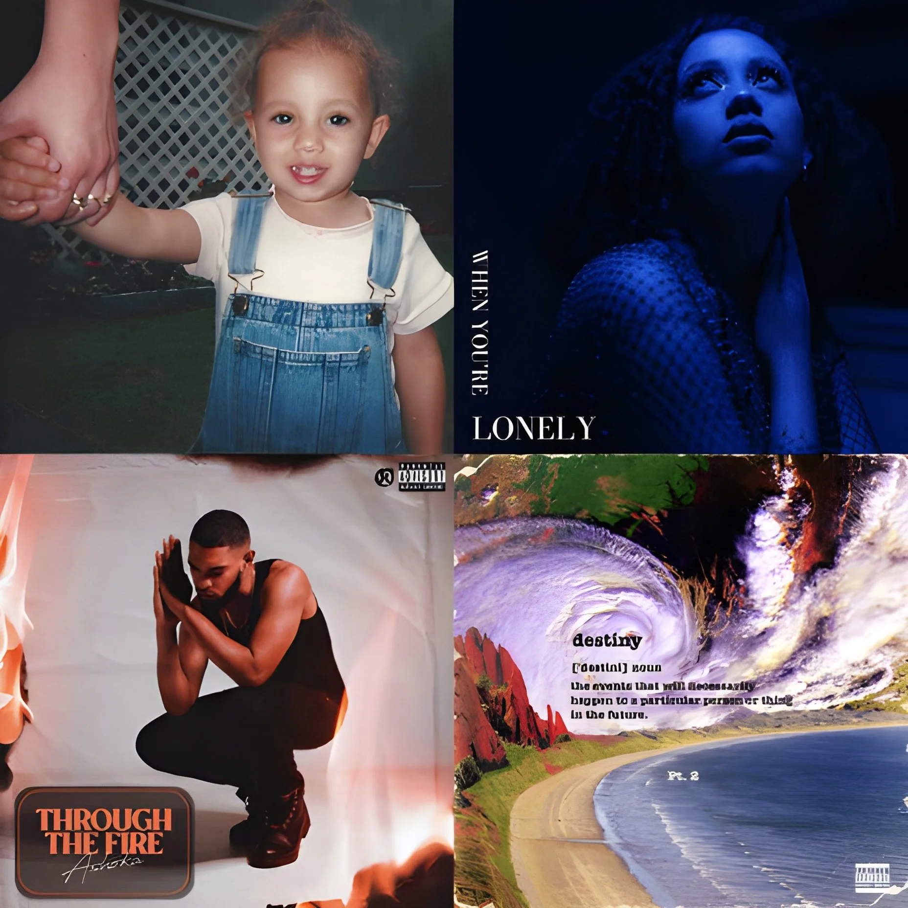 XBYSAGE & UNCHARTED RECORDS THE SEARCH PLAYLIST COVER