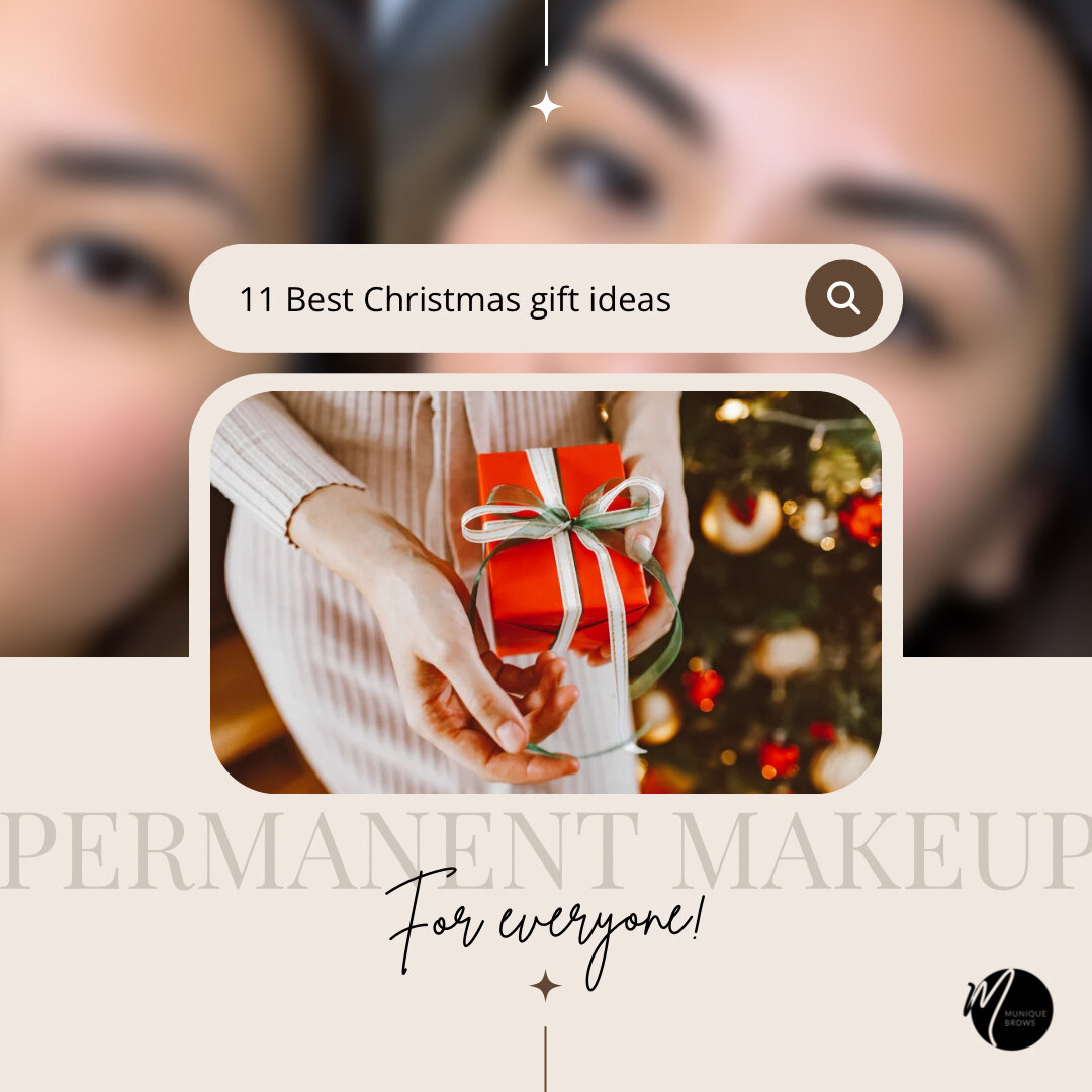 🎄 12 days til Christmas!!🎄

🎁 Gift yourself or your loved ones with 1-2-3 gifts to help save time on getting ready routine everyday for 2024! 

🤶🏼 Which permanent makeup service is on your wish list next? Comment below. ⬇️ 
.
.
.
As an appreciat