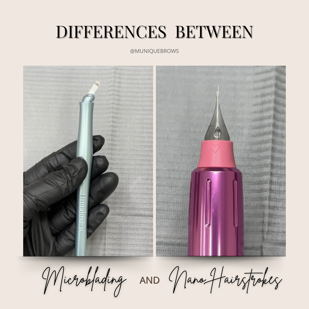The Battle of the Brows: Machine Nano Hairstrokes vs. Microblading (Which is Right for You?)