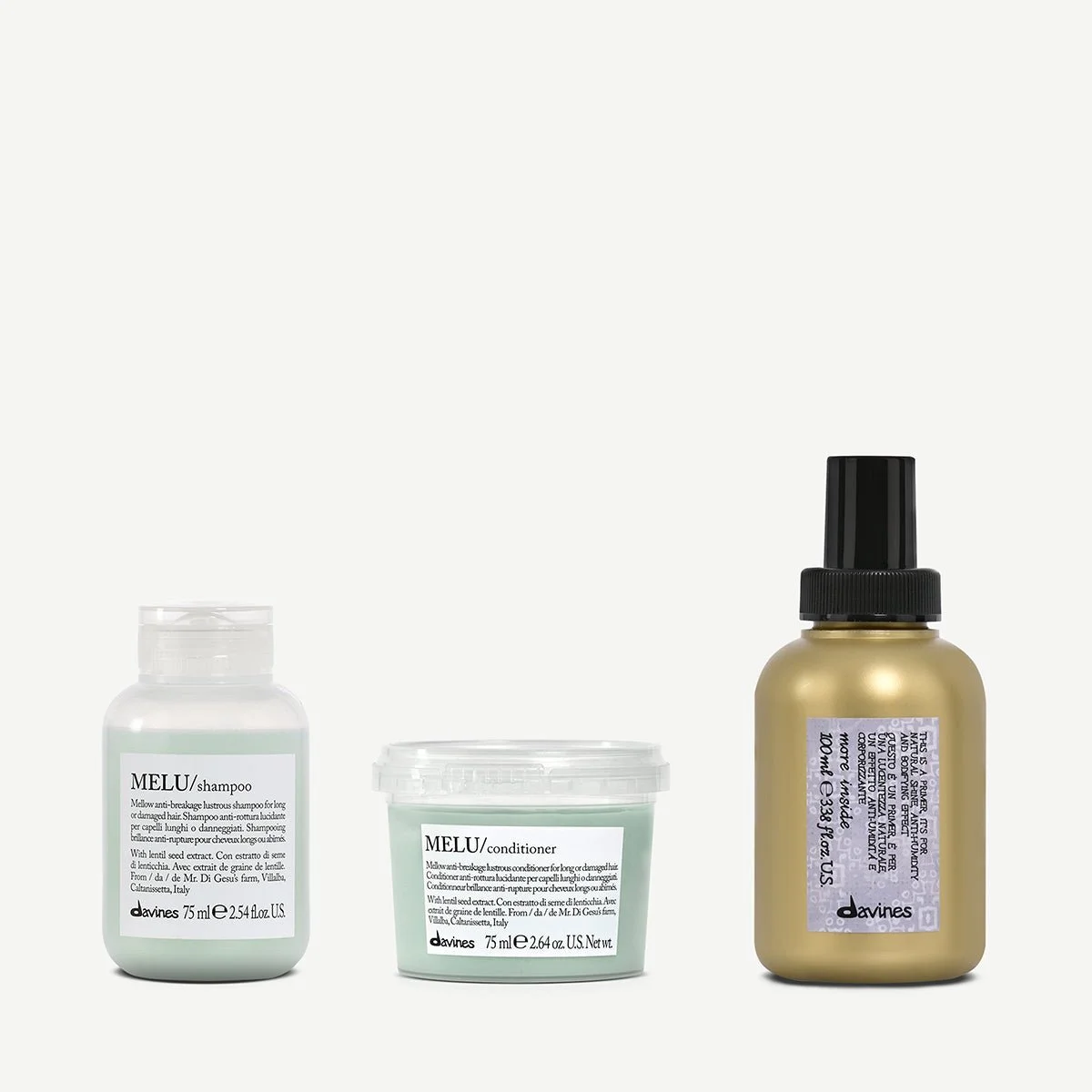 Long Hair Travel Set