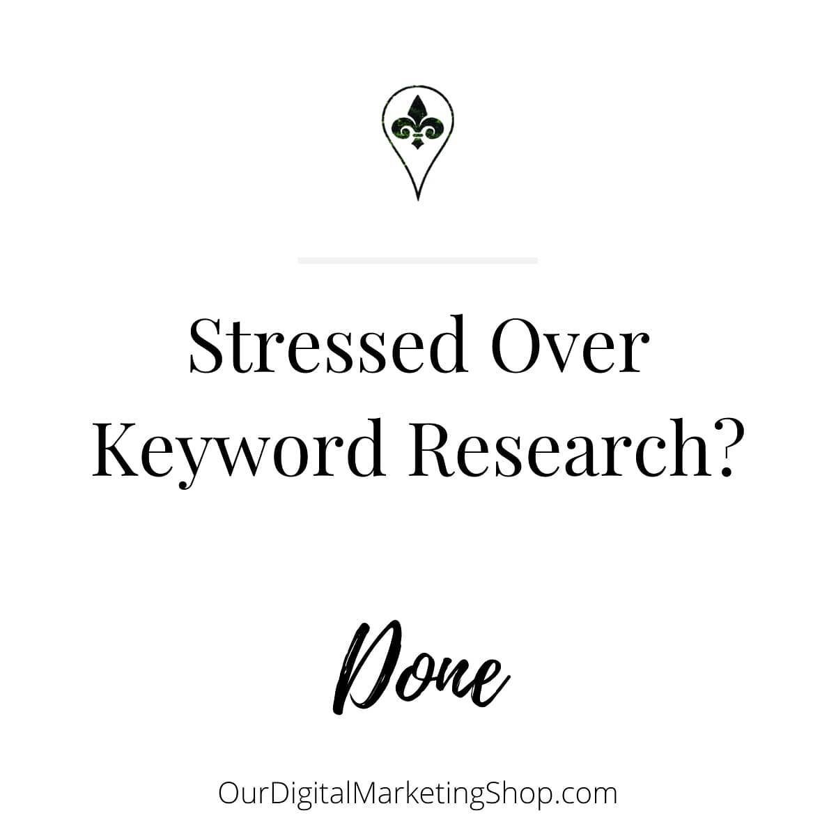 Don't know what type of content to create for your website? Keyword research is a great place to start. Whether it's research for blog topics or your site structure, keyword research can lend a big hand in making sure that you're headed in the right 