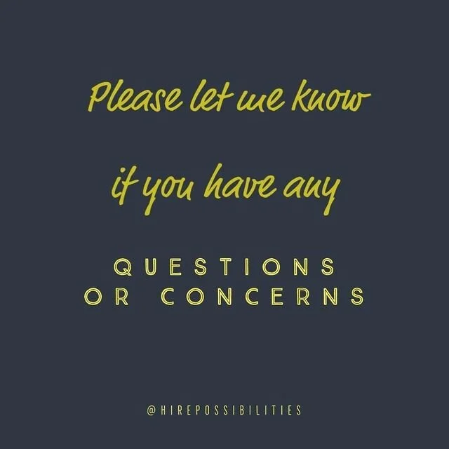 Please let me know…
