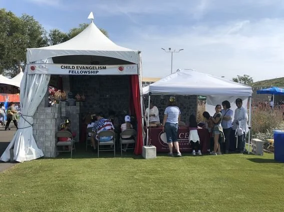 Orange County Fair Booth