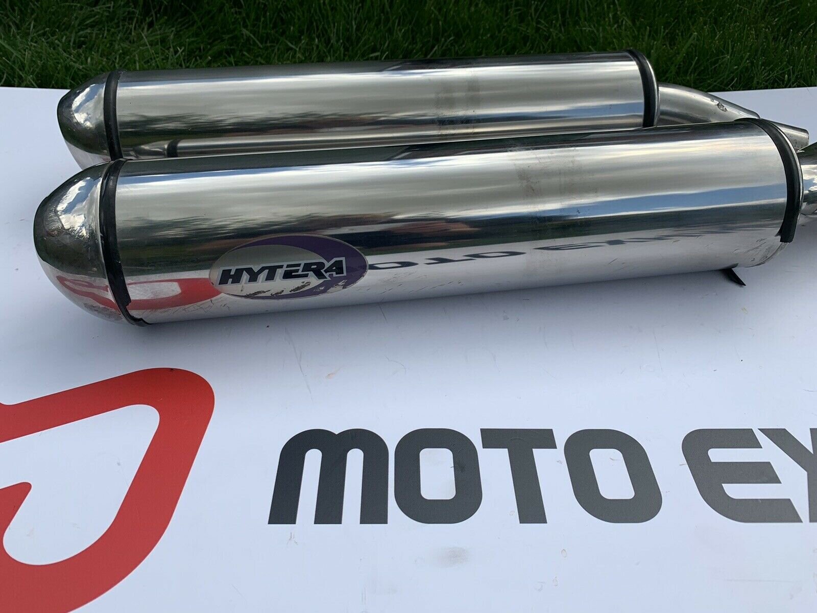 Aprilia Falco SL1000 Pair of Hytera Racing Twin Exhaust End Cans