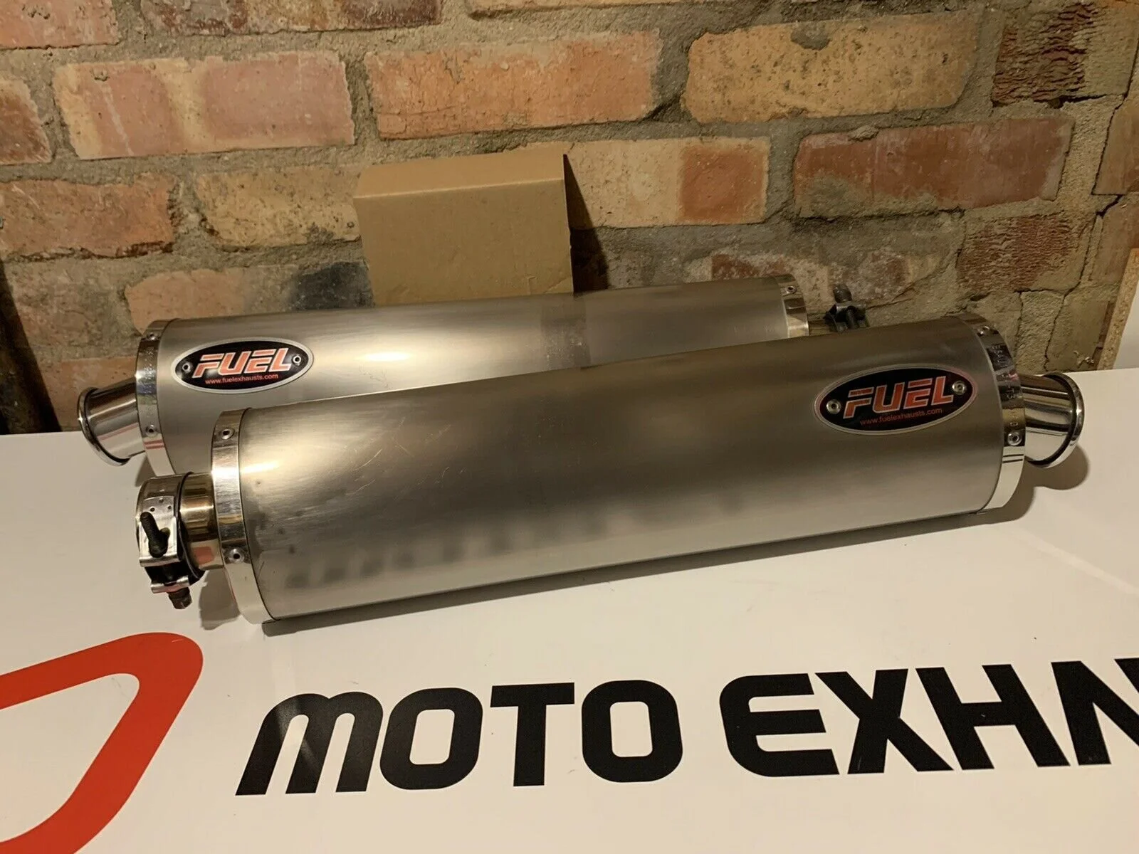 Aprillia RSV / Tuono Fuel slip on Exhausts and link pipes 2004-2008