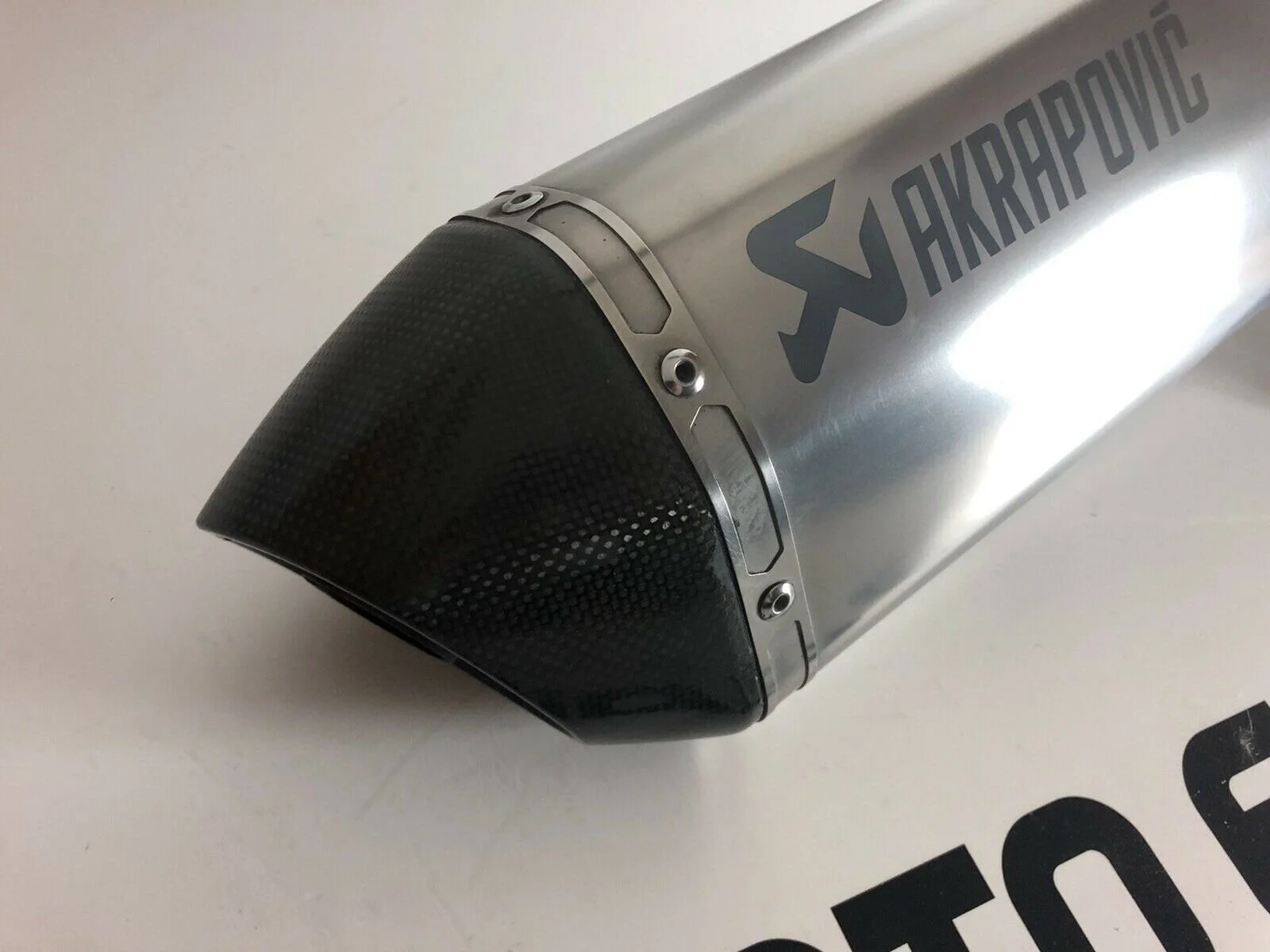 Honda VFR 800 F Akrapovic Titanium Exhaust End Can Silencer Slip On 2015-2016