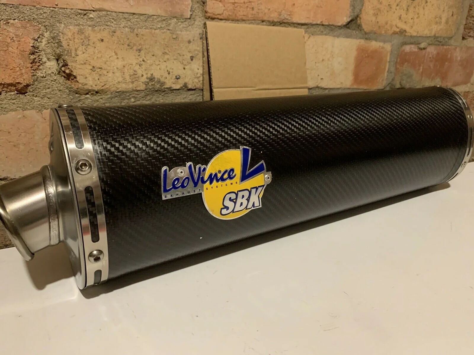 Honda CBR600 Leo Vince SBK Carbon Exhaust & Link Pipe — Moto Exhausts