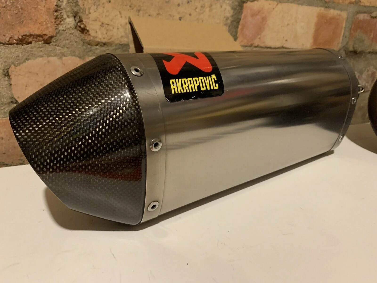 Honda CBR1000RR Fireblade Akrapovic Titanium Exhaust Silencer 2014-2016