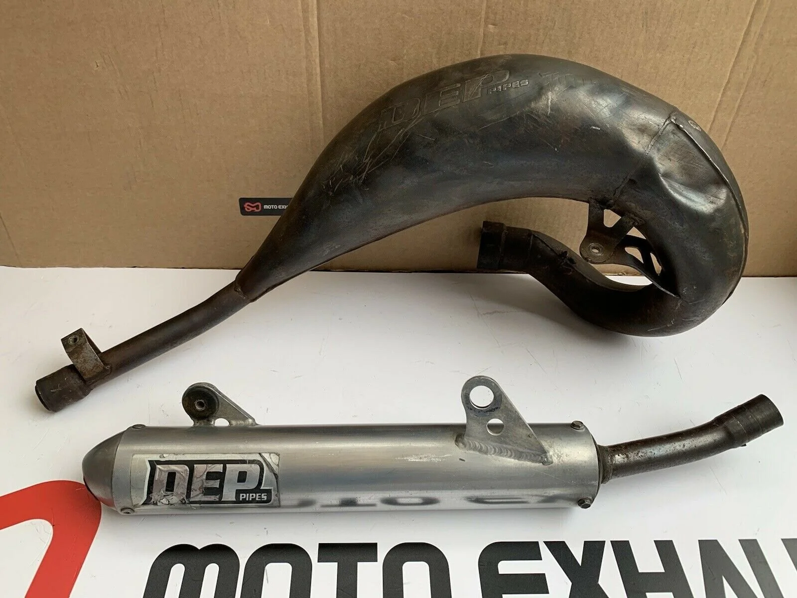 HONDA CR 125 2002-2007 DEP Exhaust Front pipe and silencer CR125 not FMF HGS