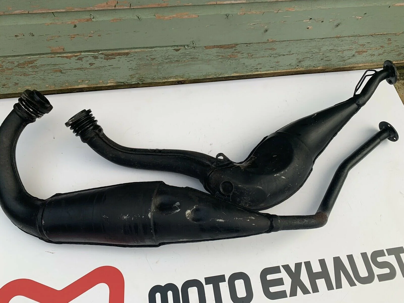 MK2 Aprilia RS250 OEM Exhaust Pipes Expansion Chambers Silencers 2002.