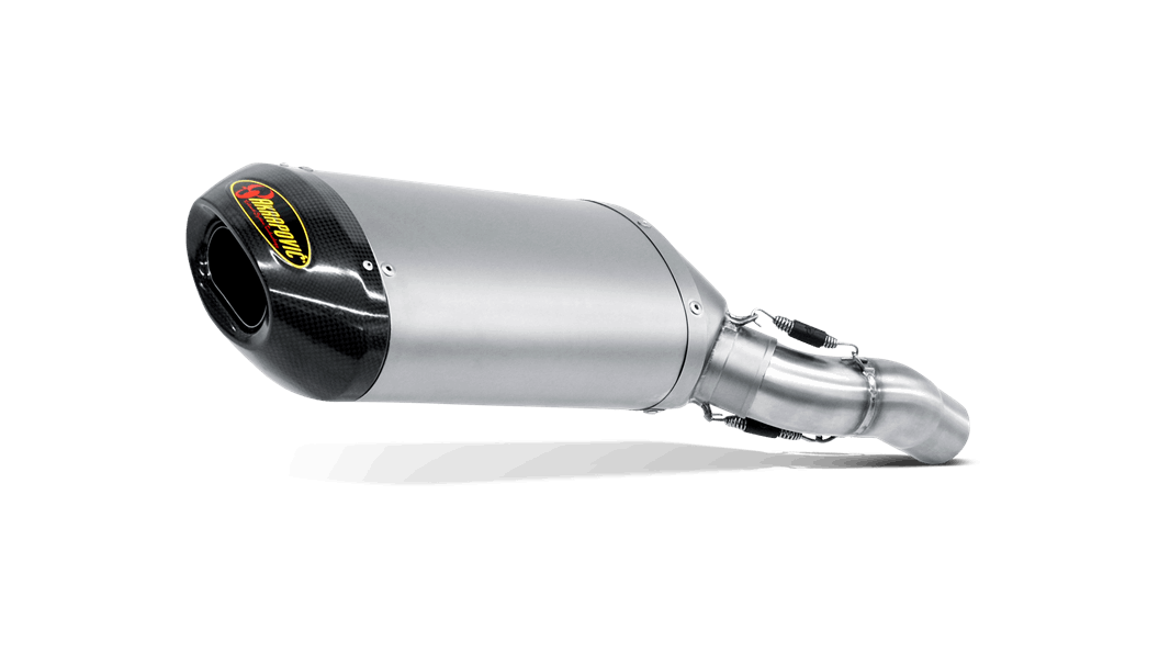 Kawasaki ZX6R Akrapovic Titanium Underseat Exhaust End Can