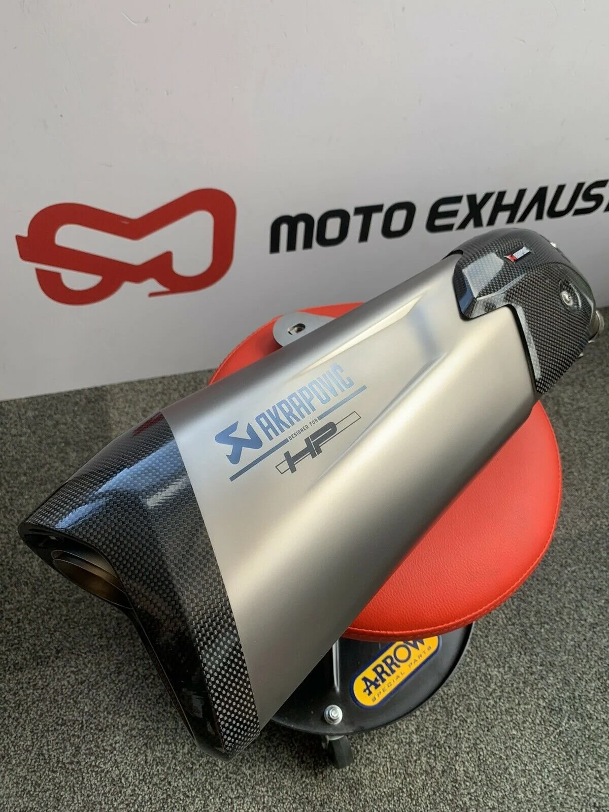 BMW S1000R 2017 Akrapovic Slip On Exhaust End Can Silencer