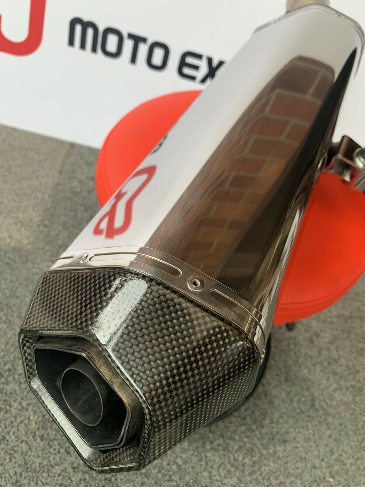 BMW F800GT REMUS HEXACONE SLIP ON EXHAUST END CAN SILENCER 2013 - 2020