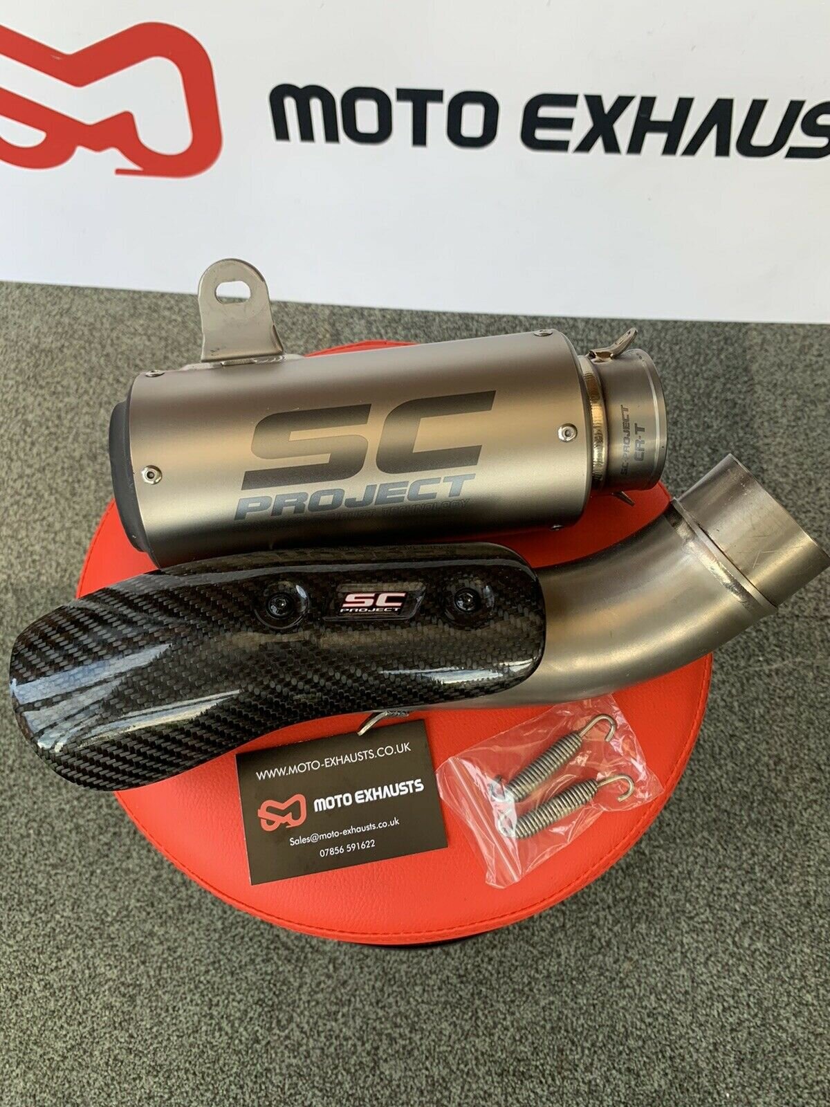 Ducati Monster 1200r SC Project CRT Exhaust End Can Silencer