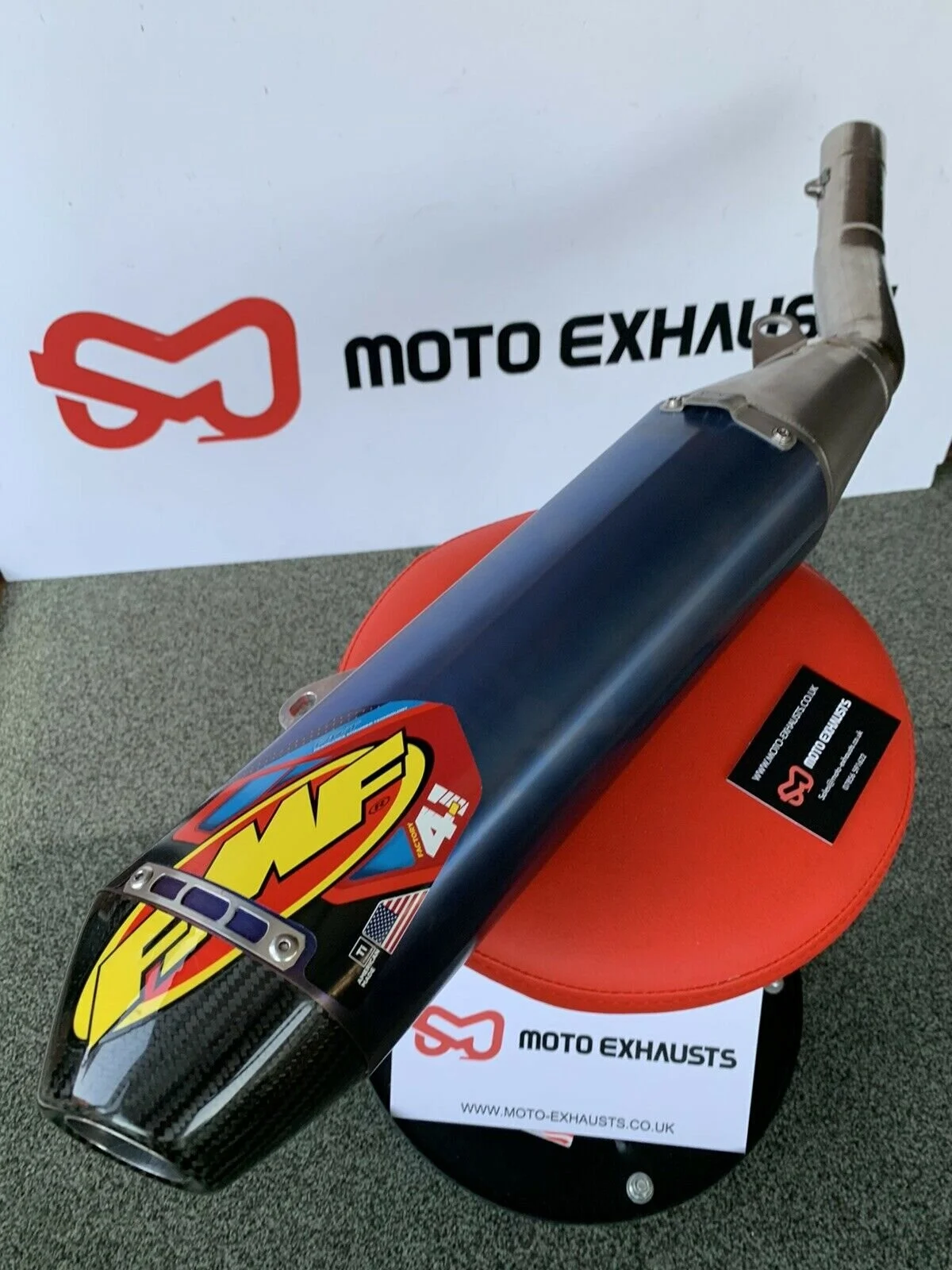 Yamaha YZF450F WR450F FMF 4.1 RCT Titanium Silencer Exhaust System Megabomb Header