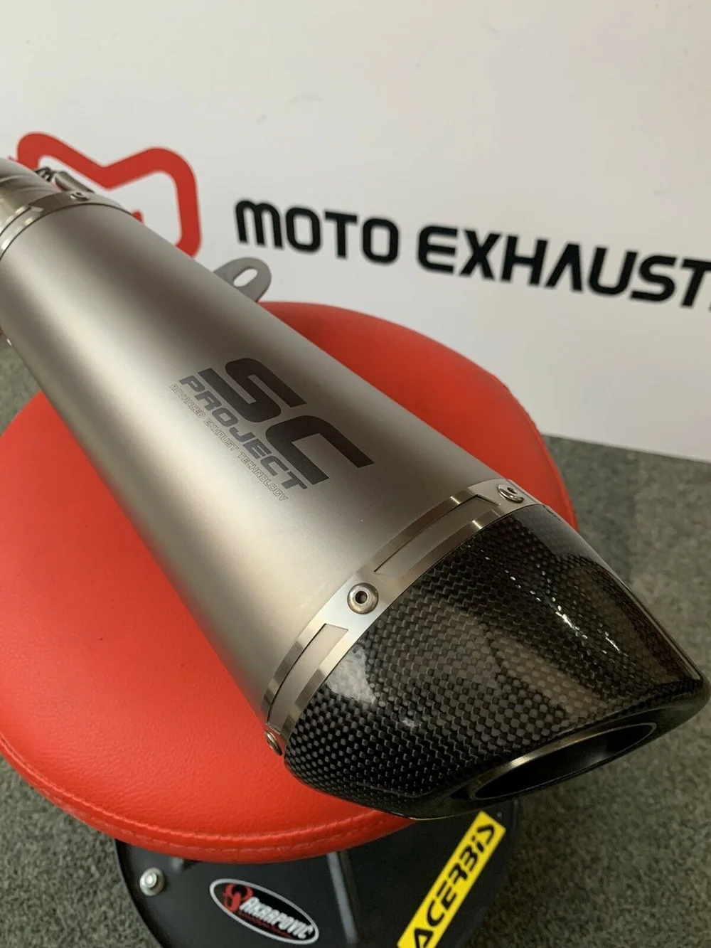 SC Project BMW R NINE T R9T Titanium Conic Exhaust — Moto Exhausts