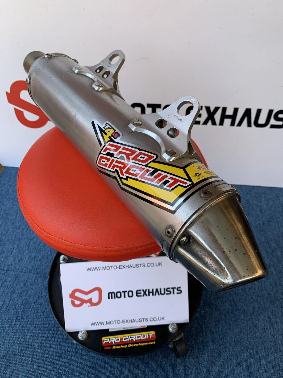 Pro Circuit T4S Exhaust End Can Silencer KTM 450 EXCR 2008 - 2012 ...