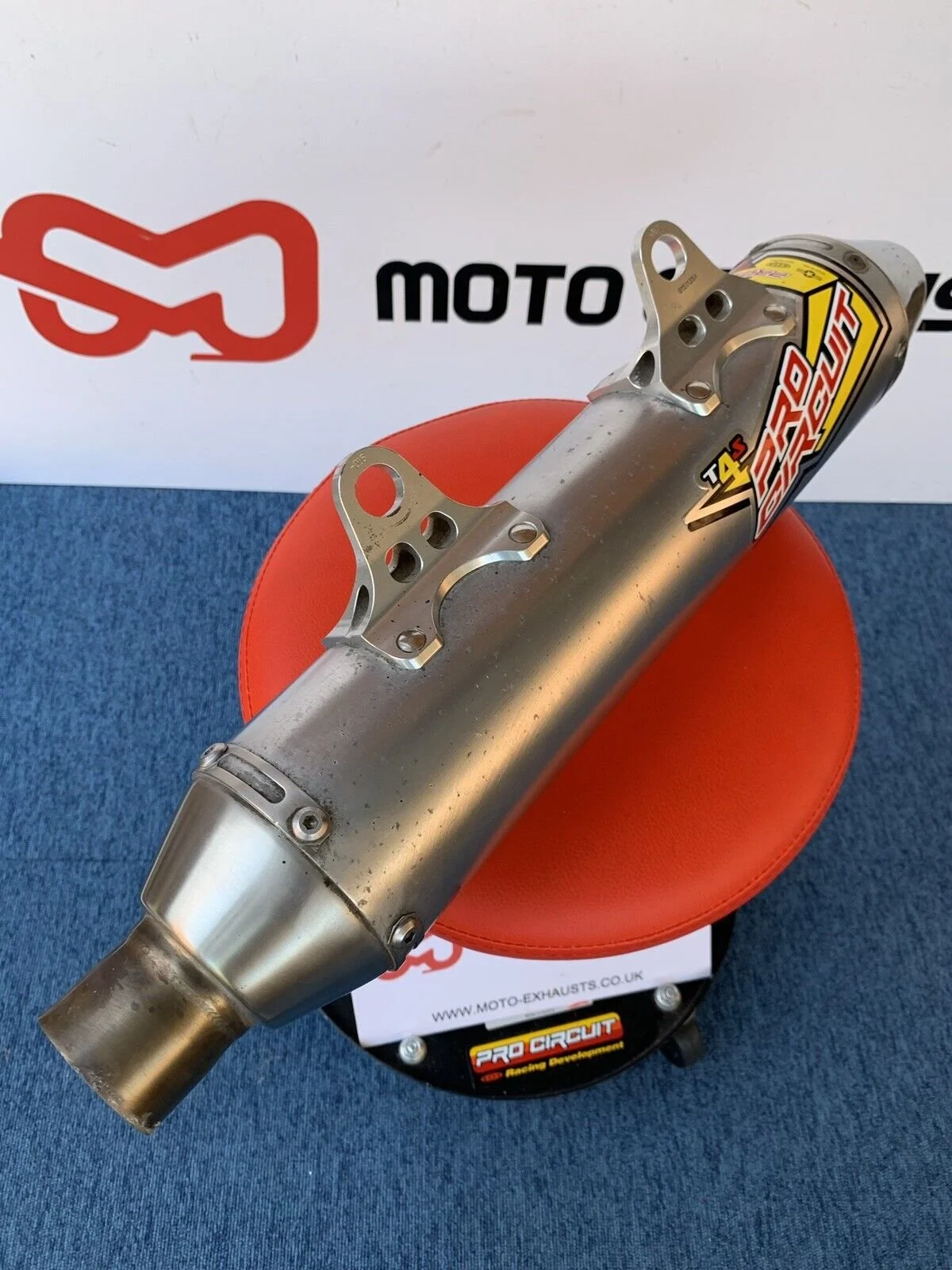 Pro Circuit T4S Exhaust End Can Silencer KTM 450 EXCR 2008 - 2012 ...