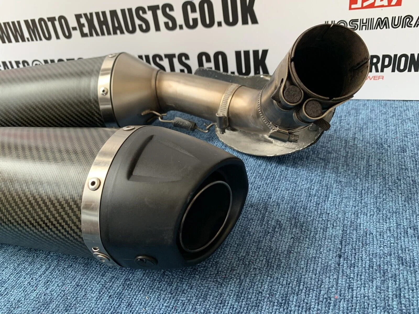 YAMAHA R1 LEO VINCE EVO Twin Carbon Exhausts — Moto Exhausts