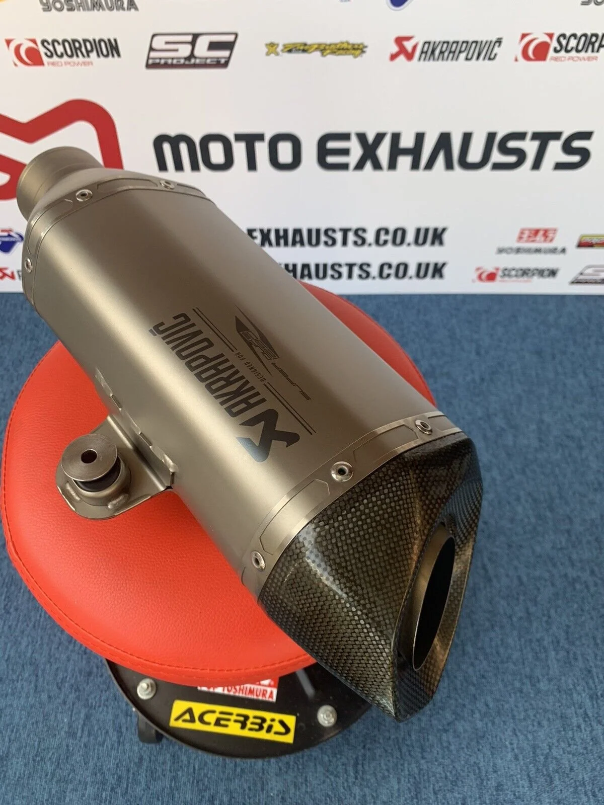 KTM Superduke 1290 R Evo Titanium Akrapovic Exhaust — Moto Exhausts