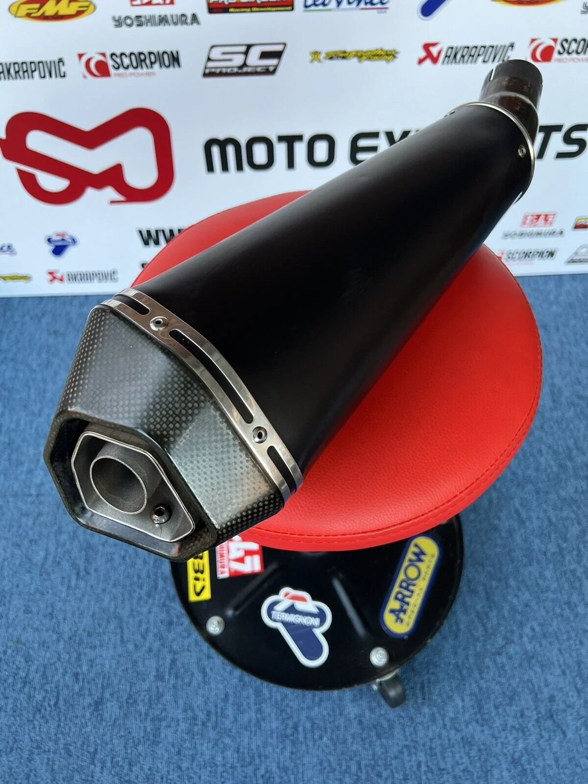 Triumph Speed Triple R 1050 Remus Hypercone Exhaust Silencer — Moto ...
