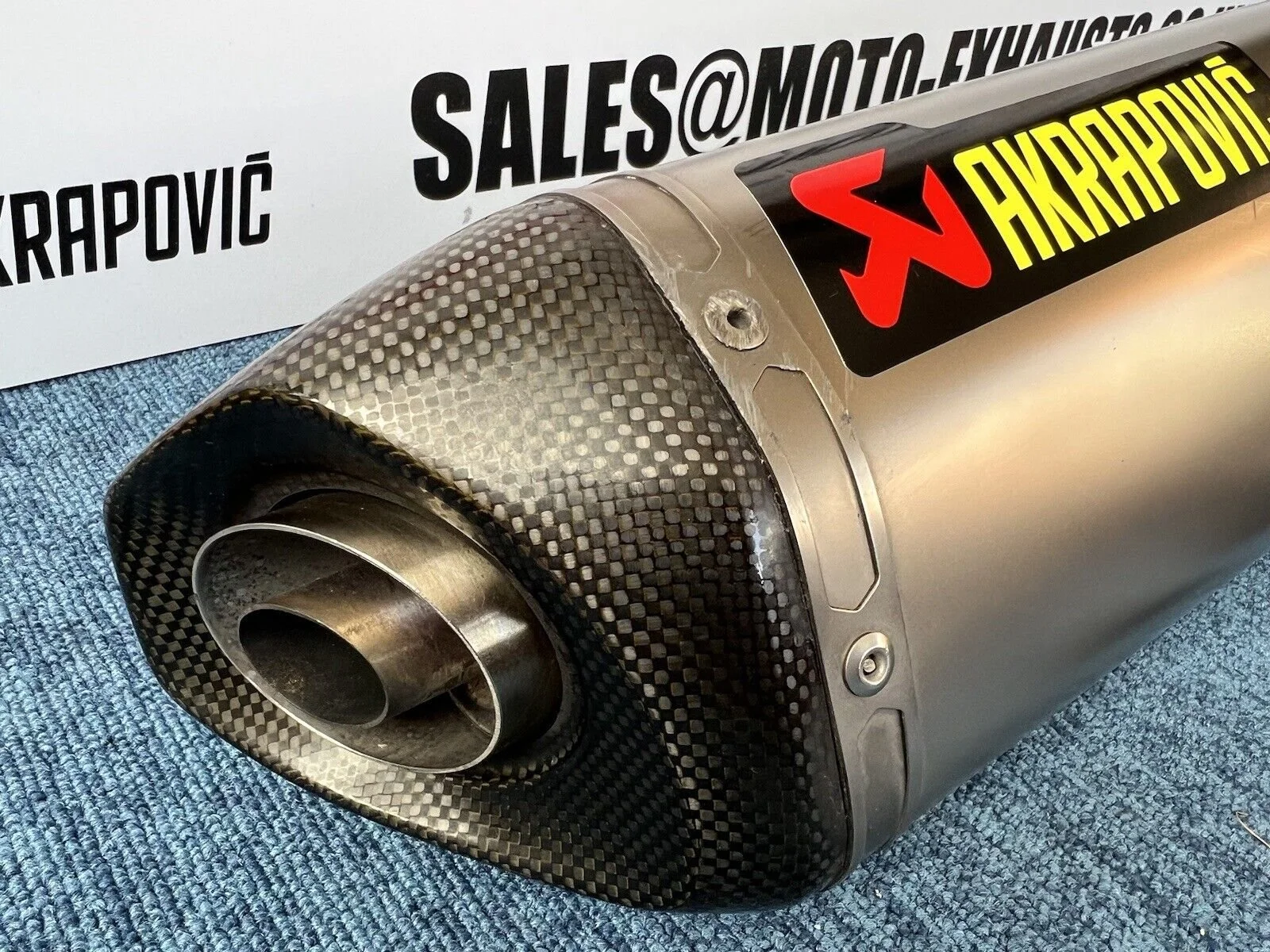 AKRAPOVIC FULL EXHAUST SYSTEM YAMAHA R125 2019 - 2020 — Moto Exhausts