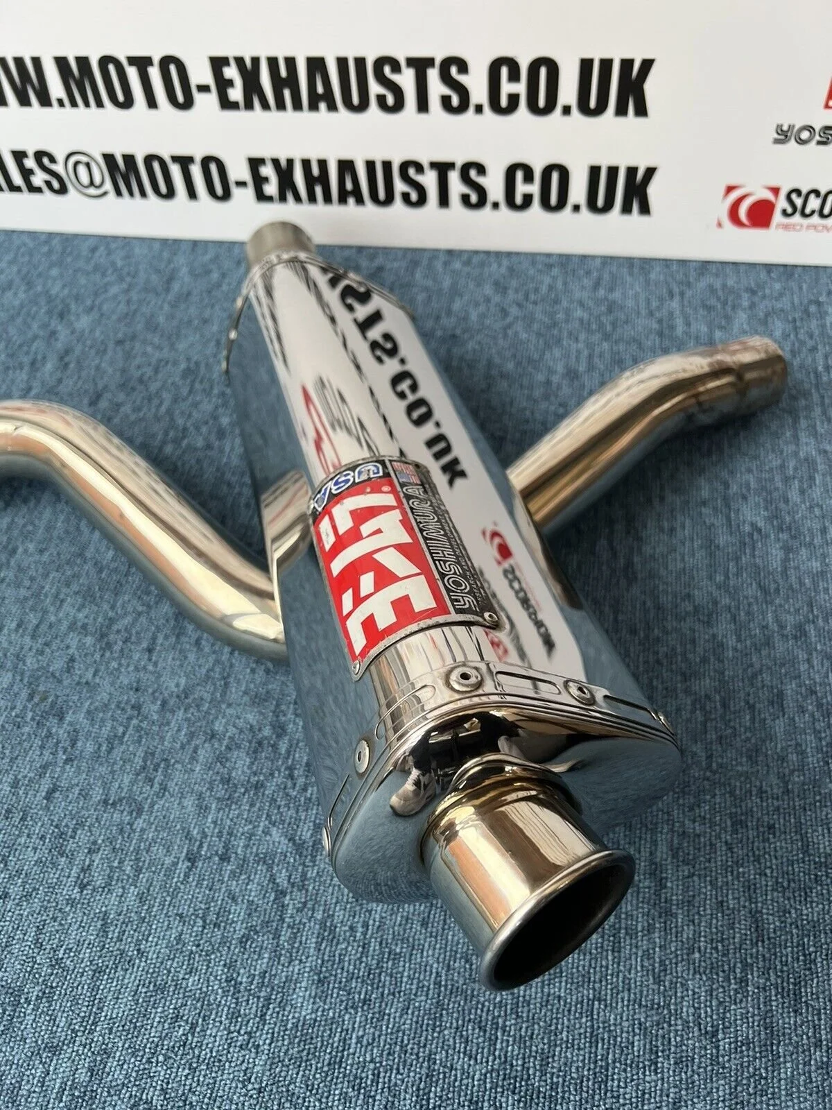 Yamaha R6 5EB Yoshimura Tri Oval Exhaust 98 - 03 — Moto Exhausts